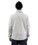 JONES Base Camp Recycled Fleece Jacket Smoke Grey Men's Insulators Jones Snowboards 