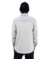 JONES December Recycled Fleece Shirt Smoke Grey Men's Base Layers Jones Snowboards 