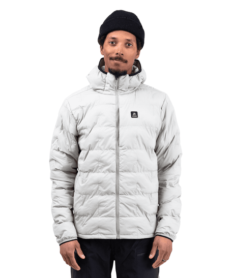 JONES Dark Start Recycled Hoodie Smoke Grey Men's Insulators Jones Snowboards 