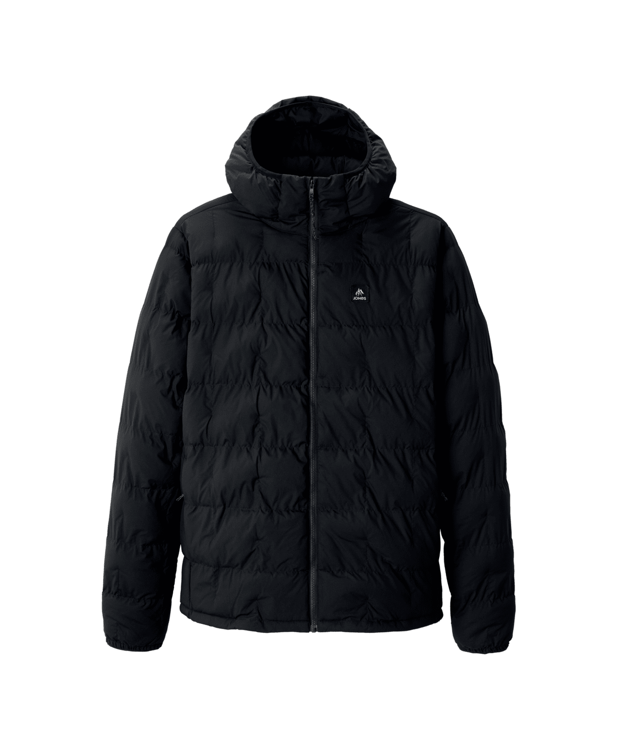 JONES Dark Start Recycled Hoodie Stealth Black Men's Insulators Jones Snowboards 
