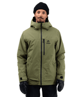 JONES MTN Surf Recycled Insulated Parka Snow Jacket Moss Green 2026 Men's Snow Jackets Jones Snowboards 
