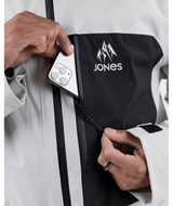 JONES MTN Surf Recycled Insulated Parka Snow Jacket Smoke Grey 2026 Men's Snow Jackets Jones Snowboards 