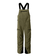JONES MTN Surf Recycled Bib Snow Pants Moss Green 2026 Men's Snow Bib Pants Jones Snowboards 