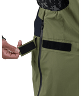 JONES MTN Surf Recycled Bib Snow Pants Moss Green 2026 Men's Snow Bib Pants Jones Snowboards 