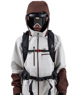 JONES Shralpinist Stretch Recycled 3L Snow Jacket Smoke Grey 2026 Men's Snow Jackets Jones Snowboards 