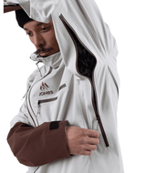 JONES Shralpinist Stretch Recycled 3L Snow Jacket Smoke Grey 2026 Men's Snow Jackets Jones Snowboards 