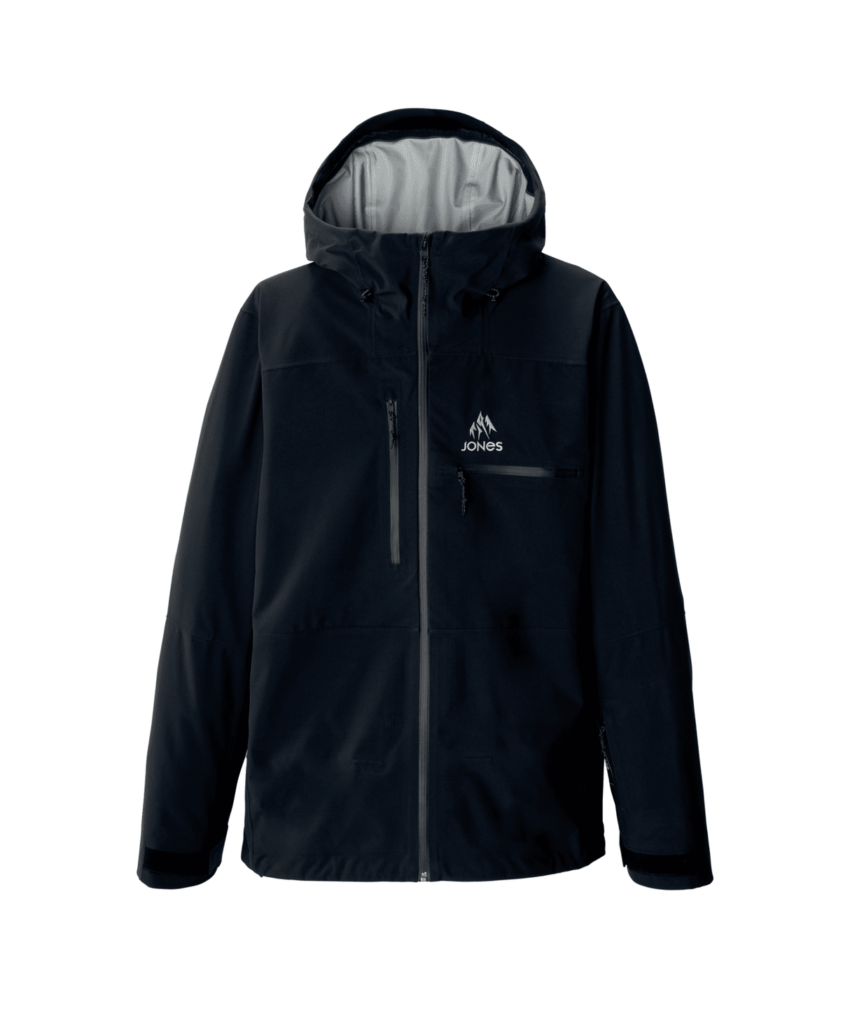 JONES Shralpinist Stretch Recycled 3L Snow Jacket Stealth Black 2026 Men's Snow Jackets Jones Snowboards 