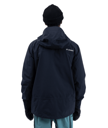 JONES Shralpinist Stretch Recycled 3L Snow Jacket Stealth Black 2026 Men's Snow Jackets Jones Snowboards 