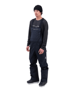 JONES Shralpinist Stretch Recycled 3L Bib Snow Pants Stealth Black 2026 Men's Snow Bib Pants Jones Snowboards 