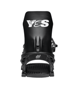 #YES Women's Rebel Snowboard Bindings Pitch Black 2026 Women's Snowboard Bindings Yes Snowboards 