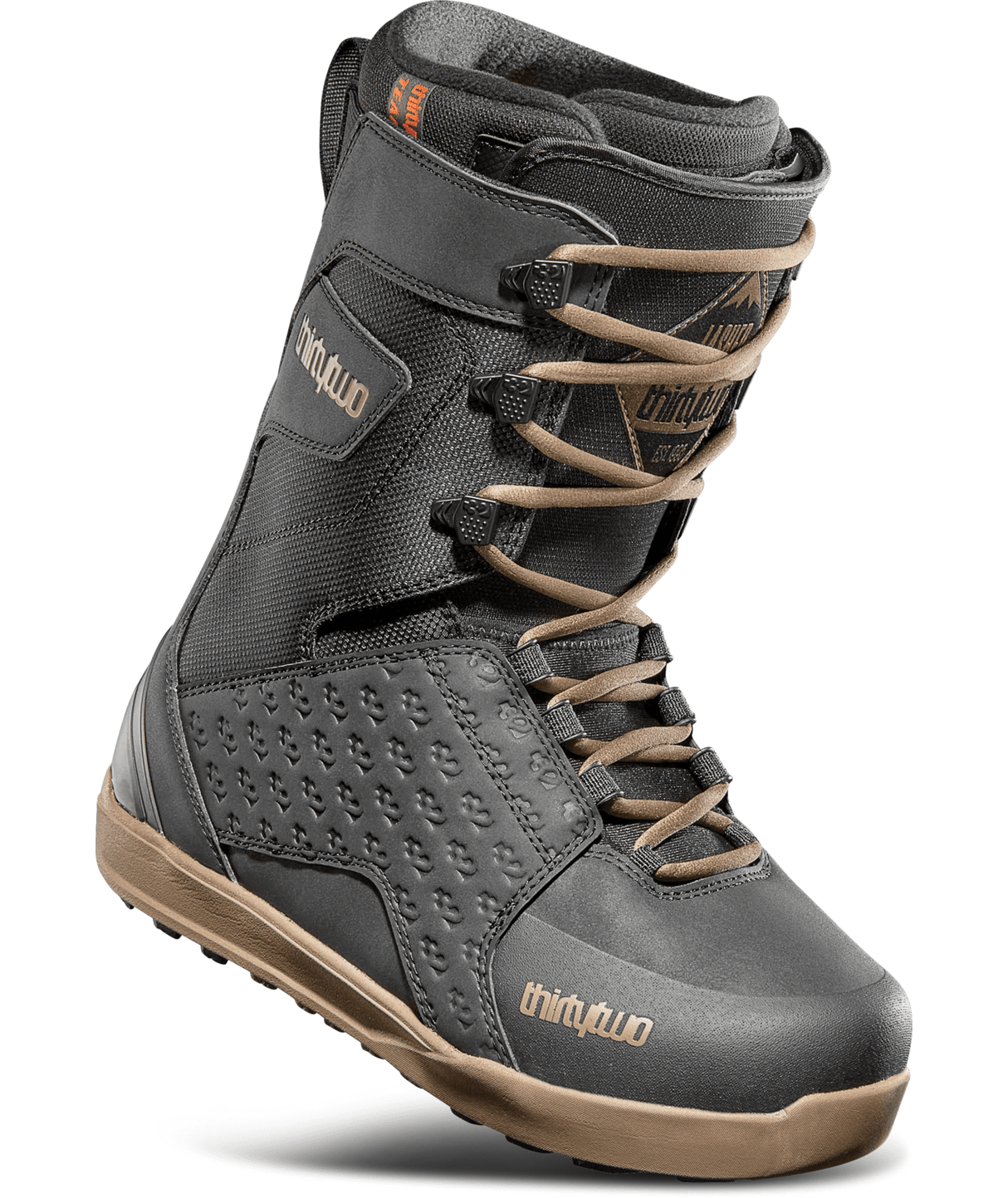 THIRTYTWO Lashed Snowboard Boots Black/Gum 2026 Men's Snowboard Boots Thirtytwo 