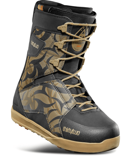 THIRTYTWO Lashed X Corduroy Snowboard Boots Black/Print 2026 Men's Snowboard Boots Thirtytwo 