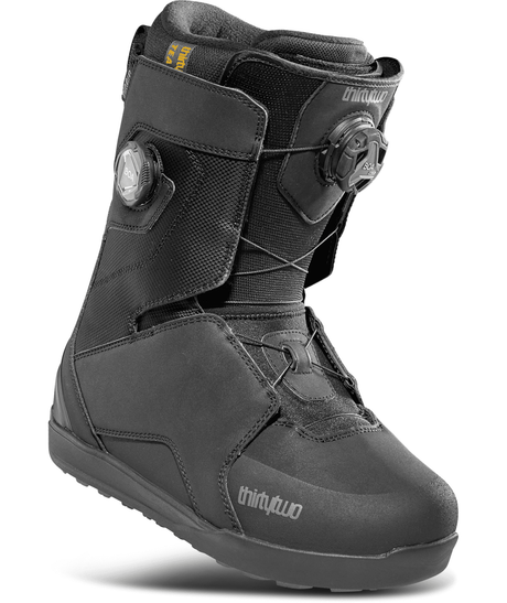 THIRTYTWO Lashed Double BOA Snowboard Boots Black/Grey 2026 Men's Snowboard Boots Thirtytwo 