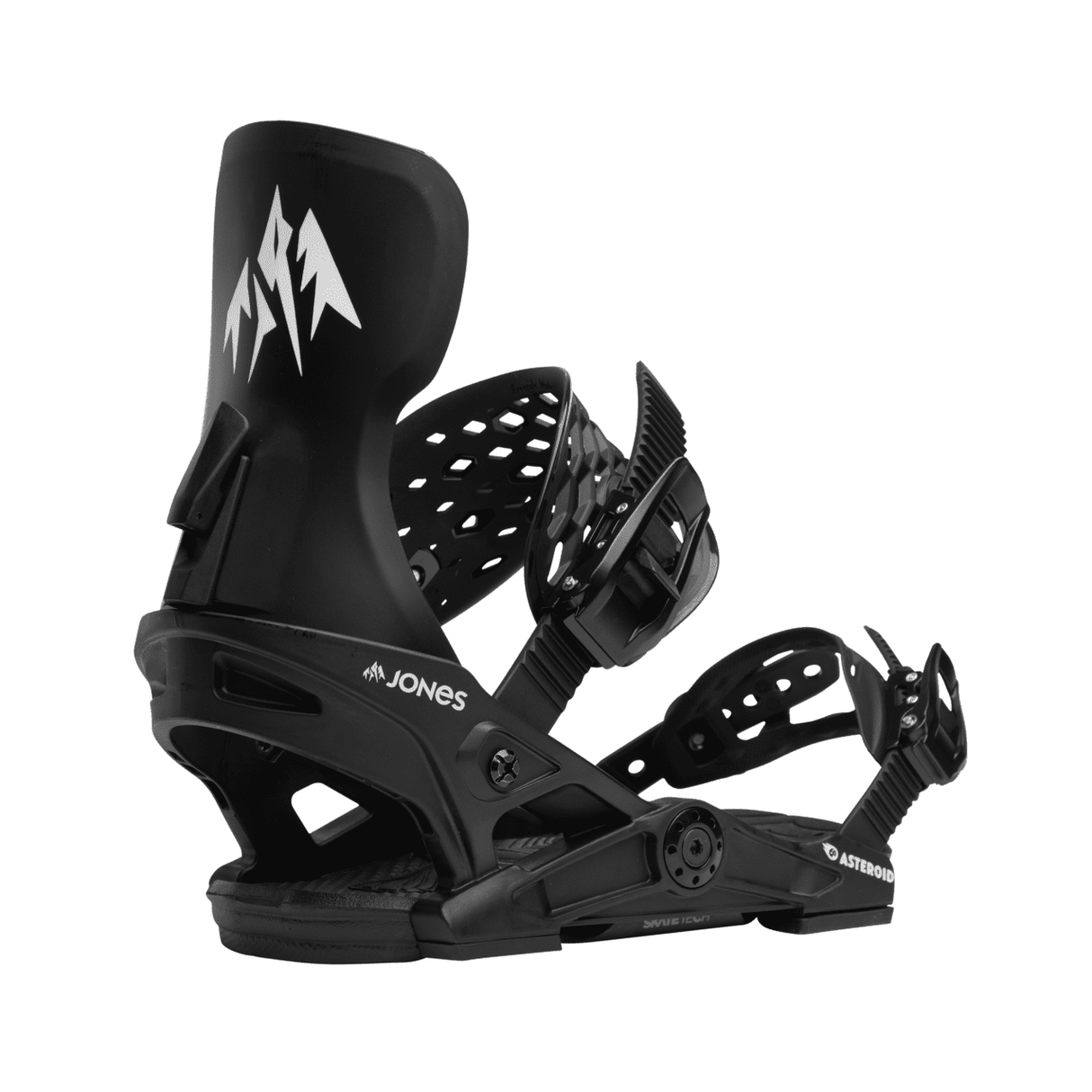 JONES Youth Asteroid Snowboard Bindings Eclipse Black 2026 Men's Snowboard Bindings Jones Snowboards 
