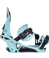 NIDECKER Supermatic Snowboard Bindings Cyan 2025 Men's Snowboard Bindings Nidecker 