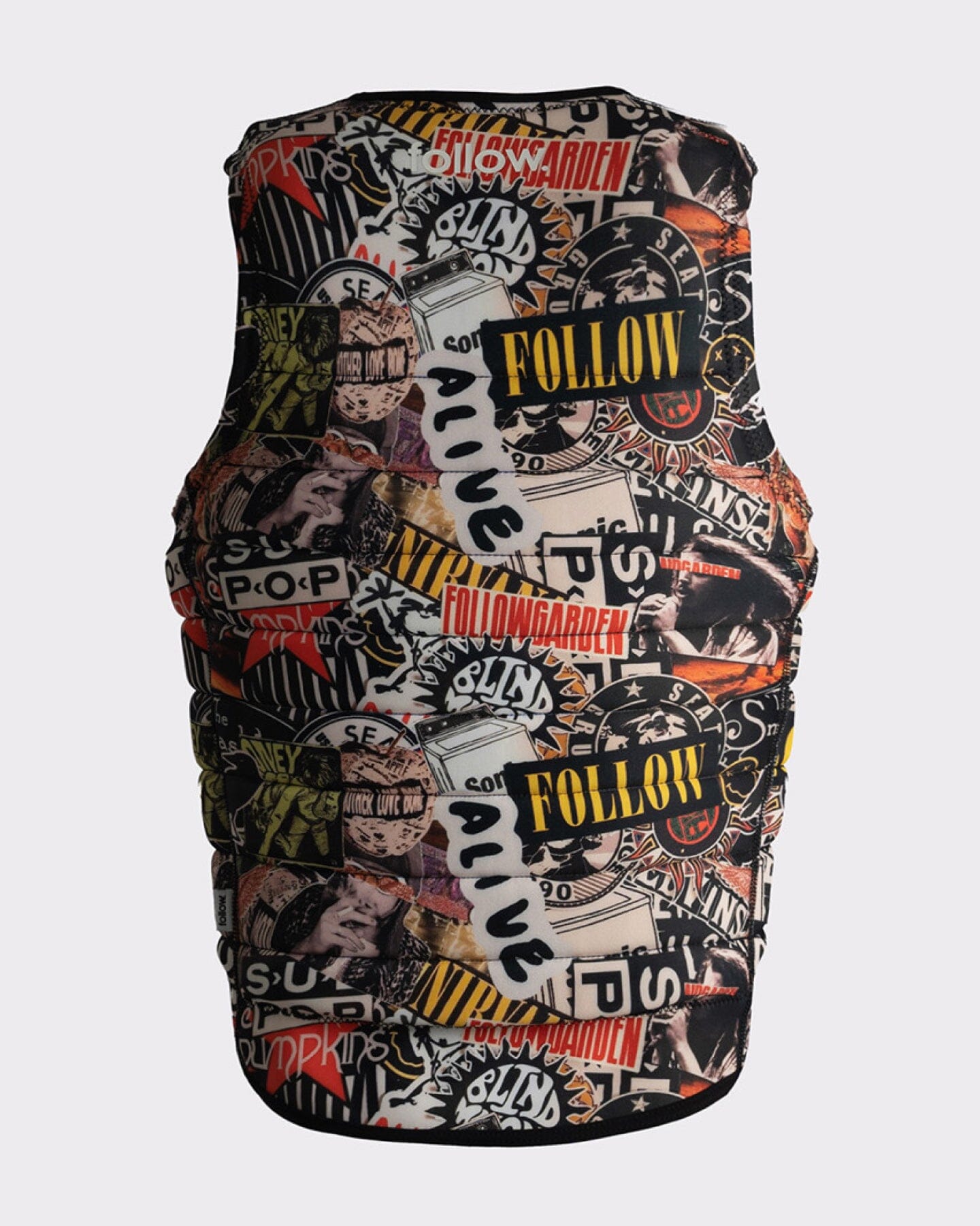 FOLLOW Primary Heights Impact Wake Vest Grunge Men's Wake Vests Follow 