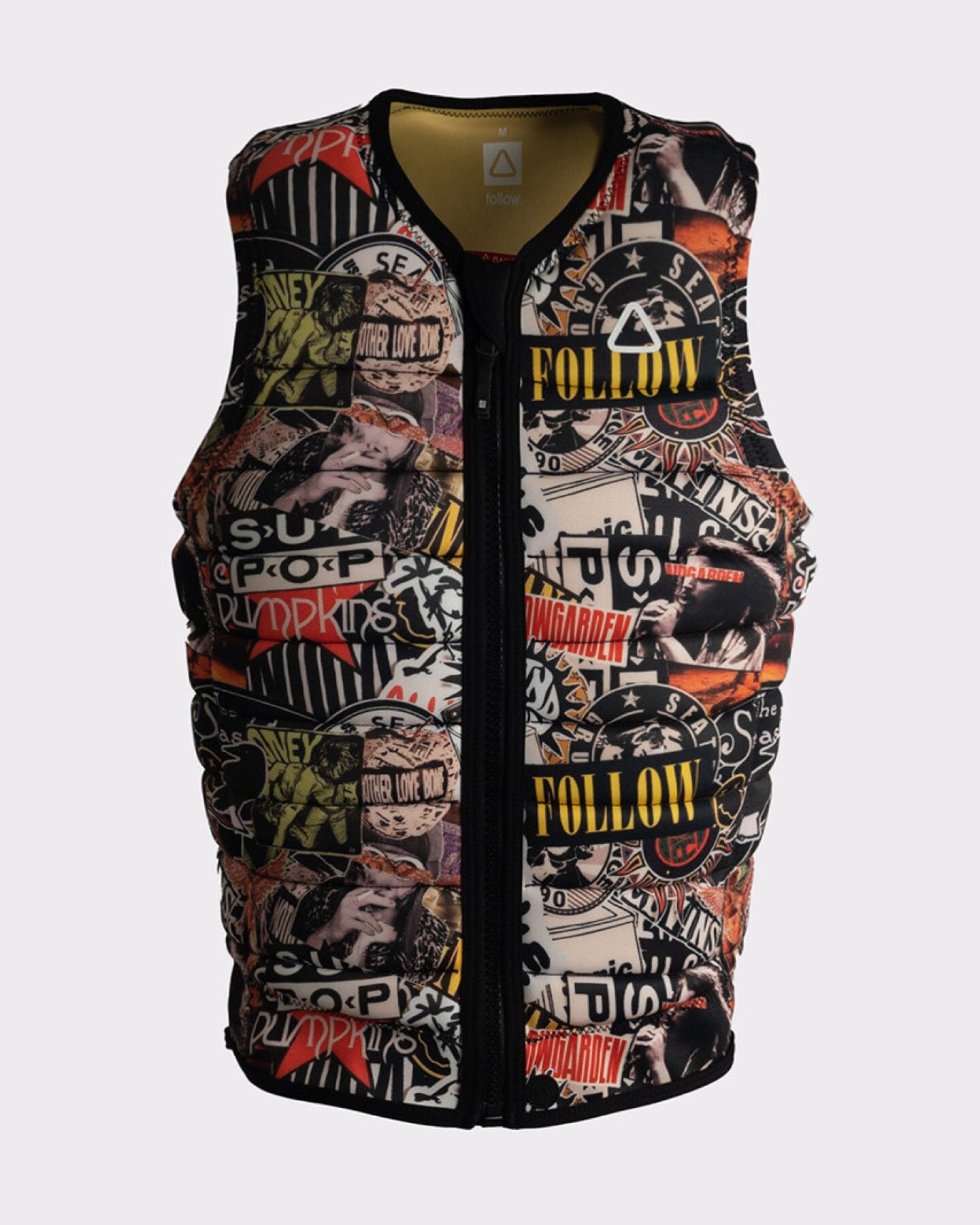 FOLLOW Primary Heights Impact Wake Vest Grunge Men's Wake Vests Follow 