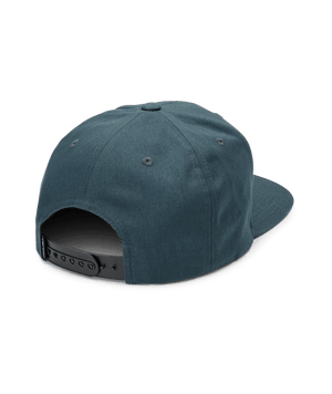VOLCOM Boys Quarter Twill Snapback Hat Dark Slate Men's Hats Volcom 