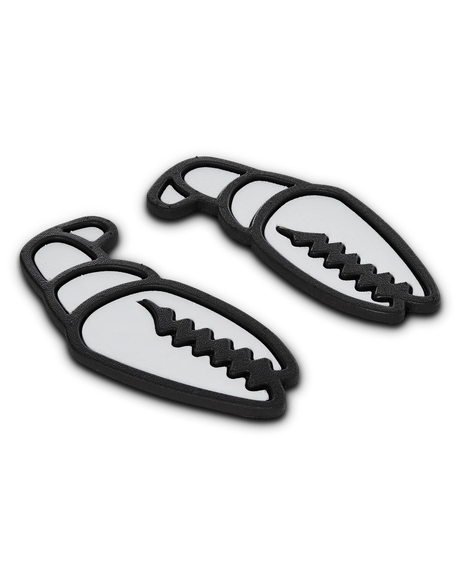 CRAB GRAB Mega Claw Traction Pad White Snowboard Stomp Pads Crab Grab 