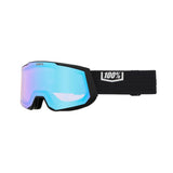 100% Snowcraft XL Black - HiPER Red Mirror + HiPER Pink/Turquoise Mirror Snow Goggle Snow Goggles 100% 