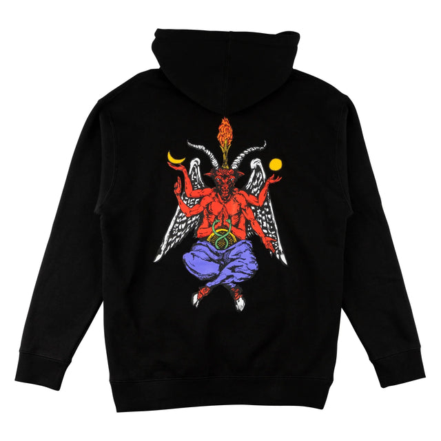 WELCOME Bapholit Pullover Hoodie Black/Red Men's Pullover Hoodies Welcome 