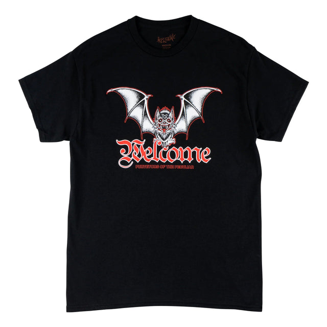 WELCOME Nocturnal T-Shirt Black Men's Short Sleeve T-Shirts Welcome 
