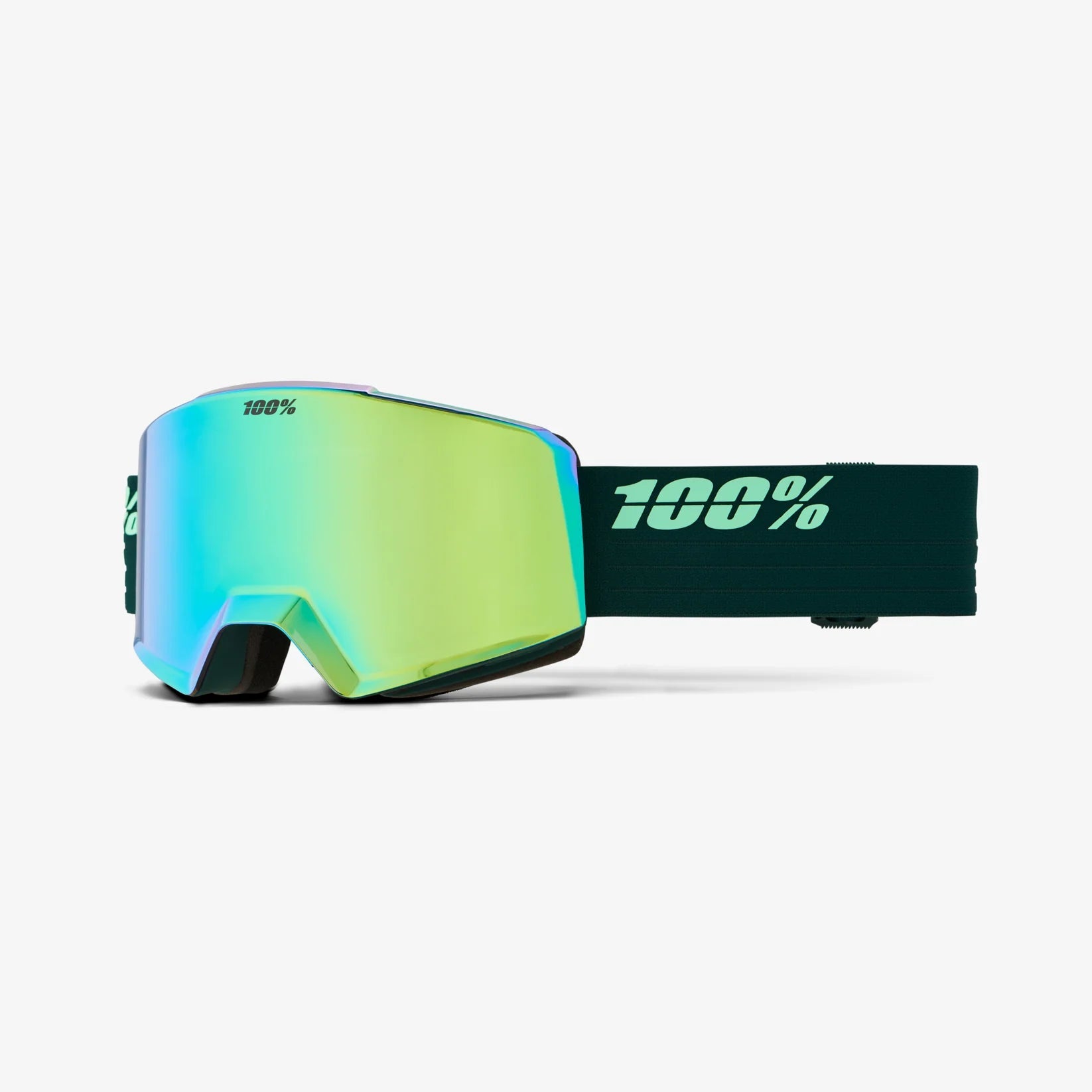100% Norg Chameleon - HiPER Green MIrror + HiPER Blue Flash Mirror Snow Goggle Snow Goggles 100% 