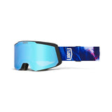 100% Snowcraft S Zoi Signature - HiPER Black Mirror + HiPER Blue Flash Mirror Snow Goggle Snow Goggles 100% 