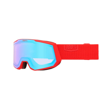 100% Snowcraft XL Hiboo - HiPER Dark Red Mirror + HiPER Pink/Turquoise Mirror Snow Goggle Snow Goggles 100% 