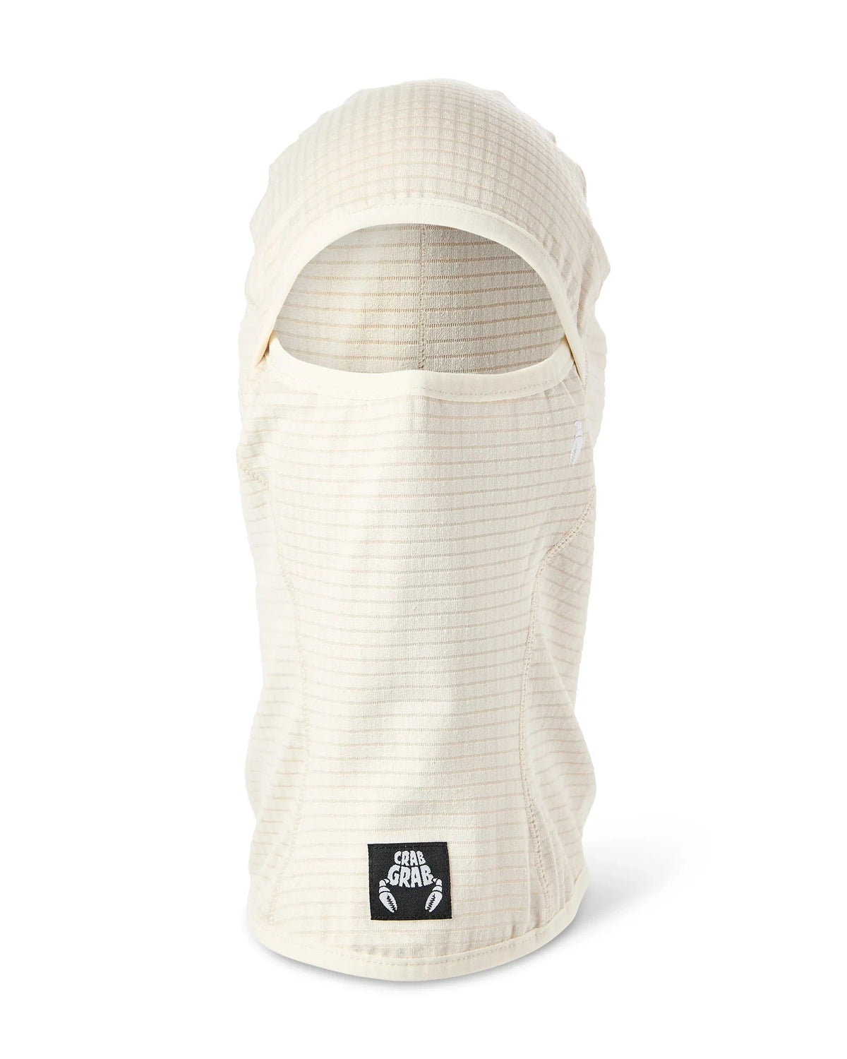 CRAB GRAB Clawva Waffle Fleece Balaclava Oatmeal Winter Face Masks Crab Grab 