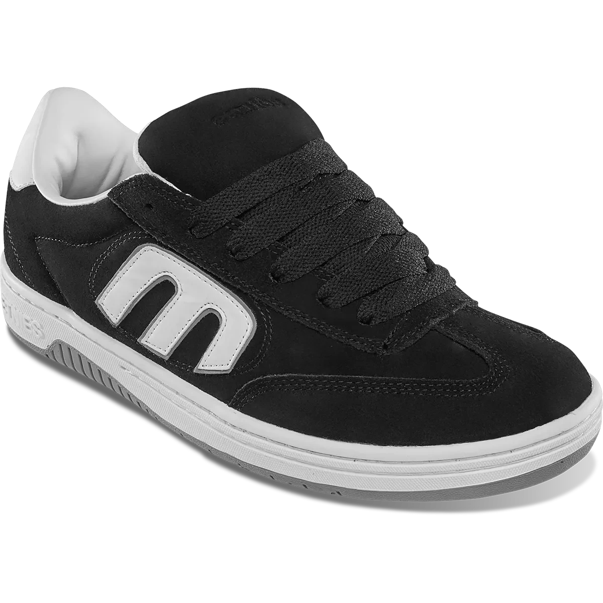 ETNIES Locut Shoes Black/White Men's Skate Shoes Etnies 