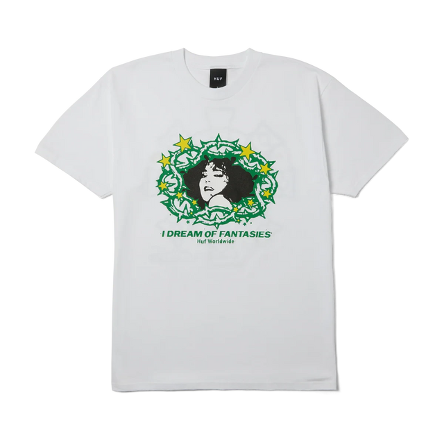 HUF Fantasies T-Shirt White Men's Short Sleeve T-Shirts Huf 