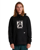 CRITICAL SLIDE Spinner Pullover Hoodie Vintage Black Men's Pullover Hoodies The Critical Slide Society 