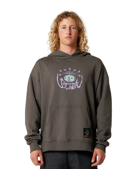 CRITICAL SLIDE Madness Pullover Hoodie Ashphalt Men's Pullover Hoodies The Critical Slide Society 