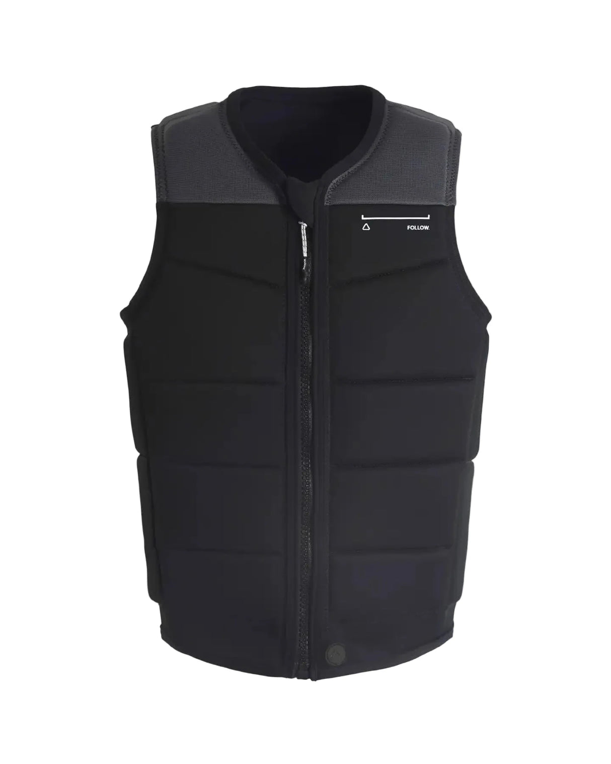 FOLLOW Section Impact Vest Black Men's Wake Vests Follow 