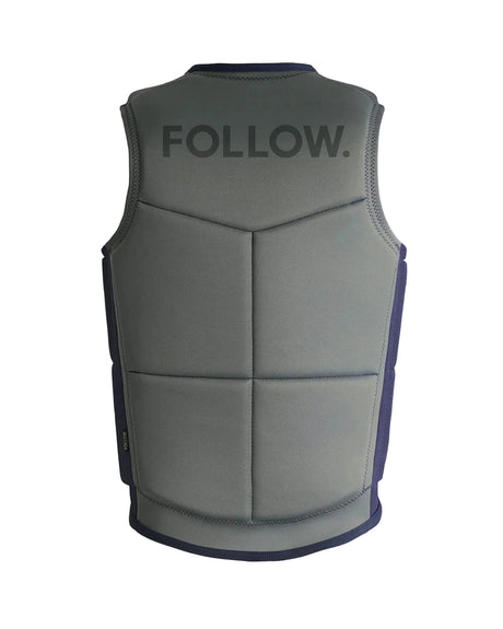 FOLLOW Section Impact Vest Navy/Grey Men's Wake Vests Follow 