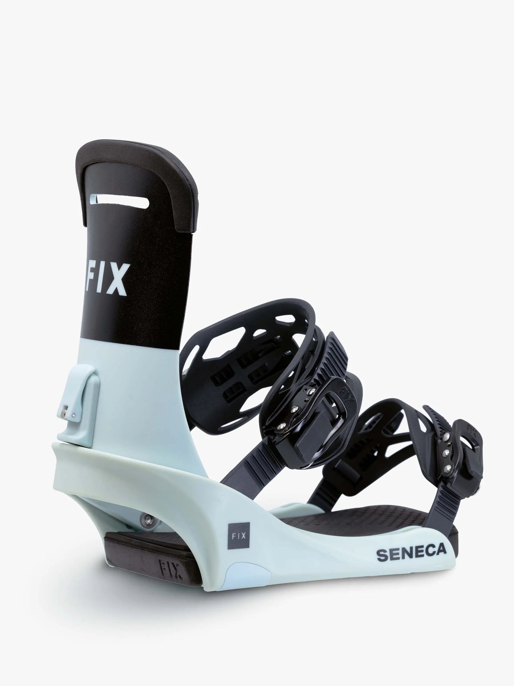 FIX Women's Seneca Snowboard Bindings Frost 2024 Women's Snowboard Bindings Fix Binding Co 