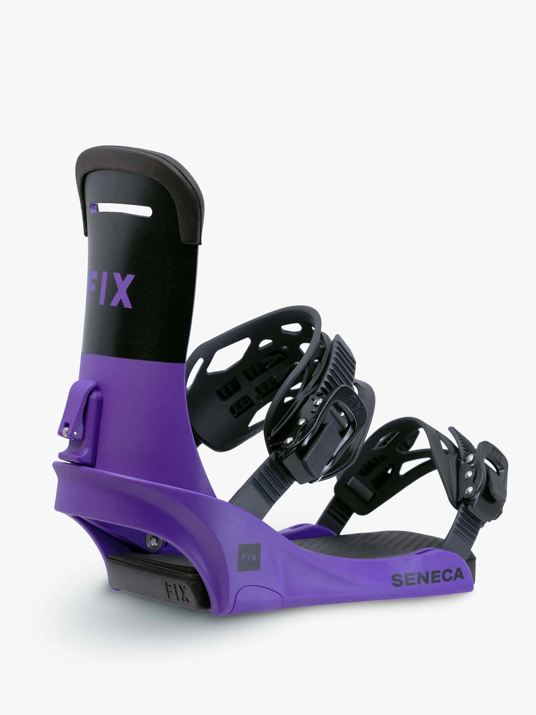 FIX Women's Seneca Snowboard Bindings Grape 2024 Women's Snowboard Bindings Fix Binding Co 