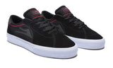 LAKAI X CHOCOLATE Flaco 2 Shoes Black/Red Suede Men's Skate Shoes Lakai 