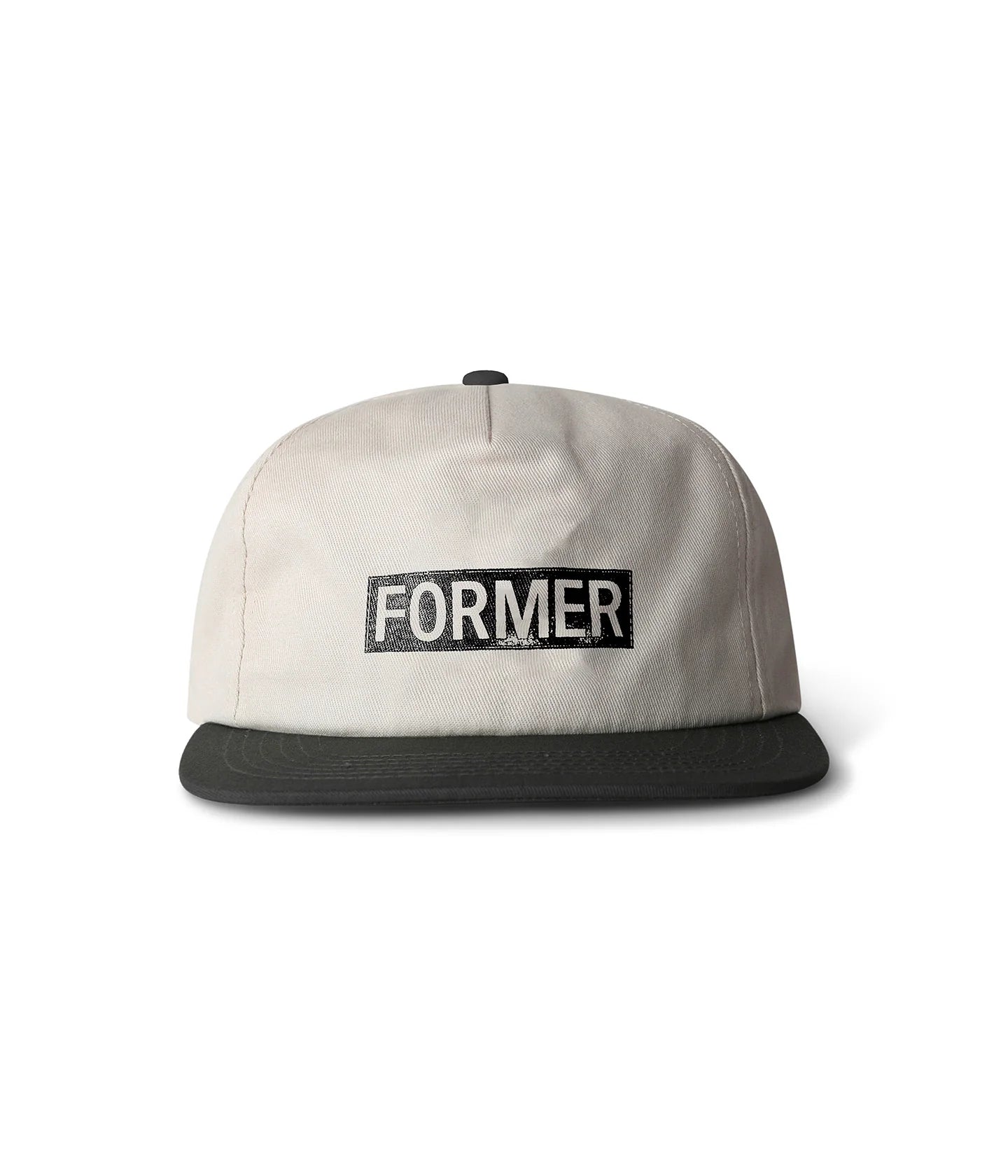 FORMER Legacy Plate Cap Bone/Black Men's Hats Former 
