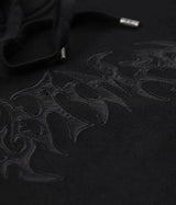 FORMER Puncture Satin Pullover Hoodie Black Men's Pullover Hoodies Former 