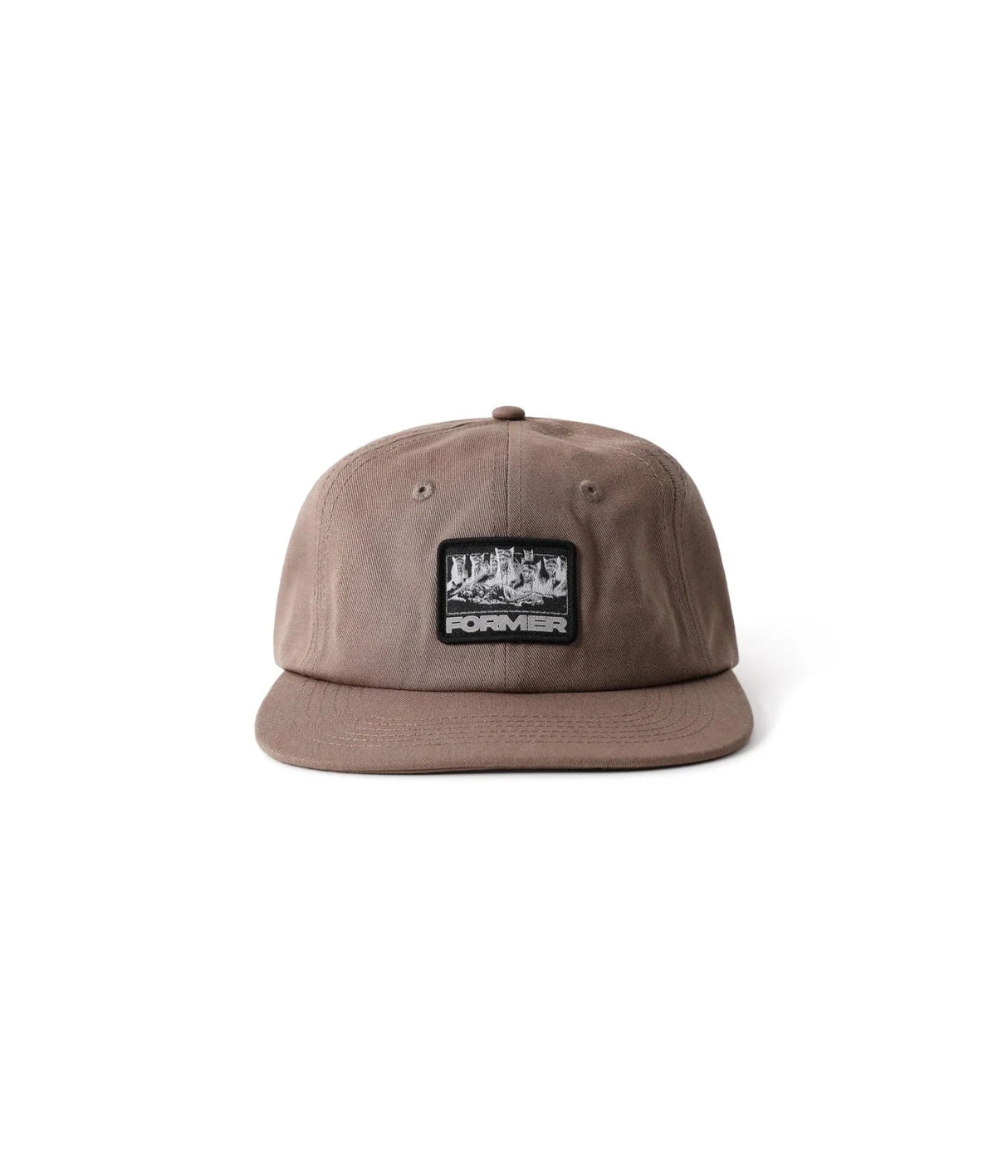 FORMER Theater Patch Cap Taupe Men's Hats Former 