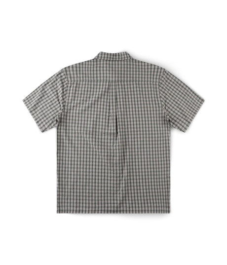 FORMER Vivian Check Short Sleeve T-Shirt Pine Men's Short Sleeve Button Up Shirts Former 
