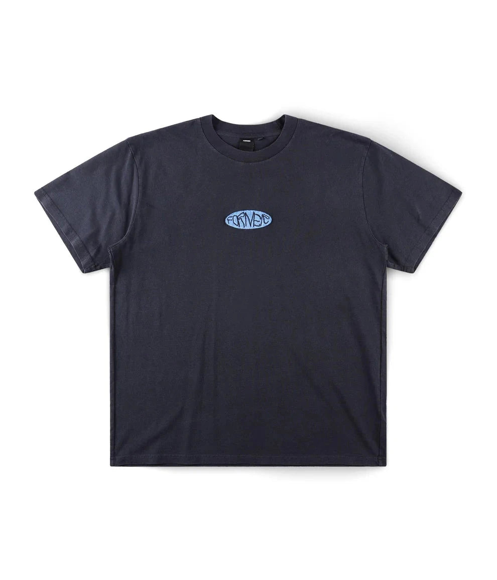 FORMER Slack T-Shirt Washed Black Men's Short Sleeve T-Shirts Former 