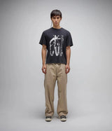 FORMER Sacrifice Shrunken T-Shirt Washed Black Men's Short Sleeve T-Shirts Former 