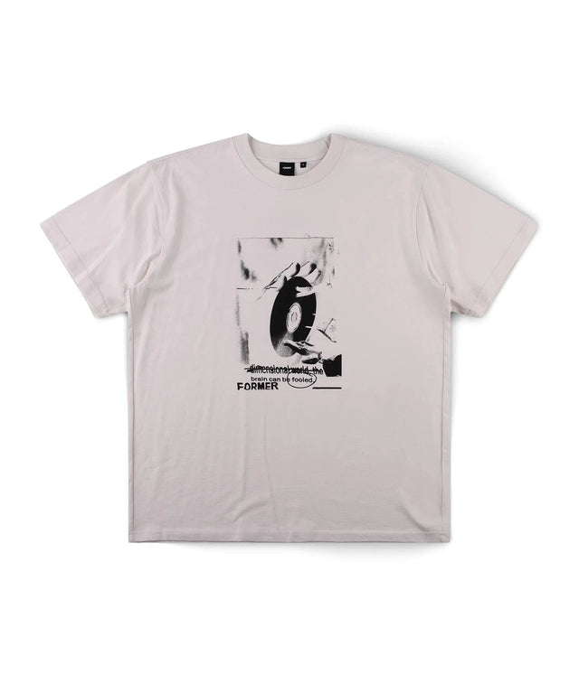 FORMER Cease T-Shirt Bone Men's Short Sleeve T-Shirts Former 
