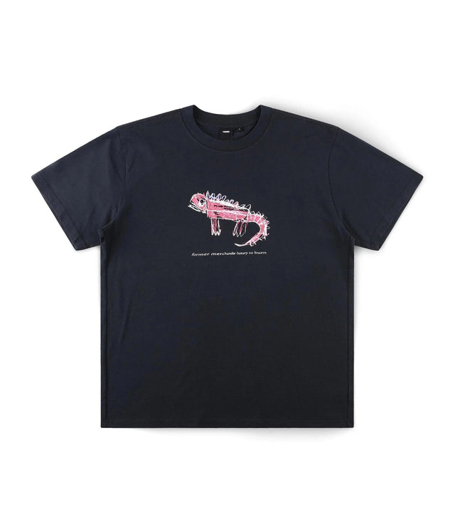 FORMER Adole T-Shirt Black Men's Short Sleeve T-Shirts Former 