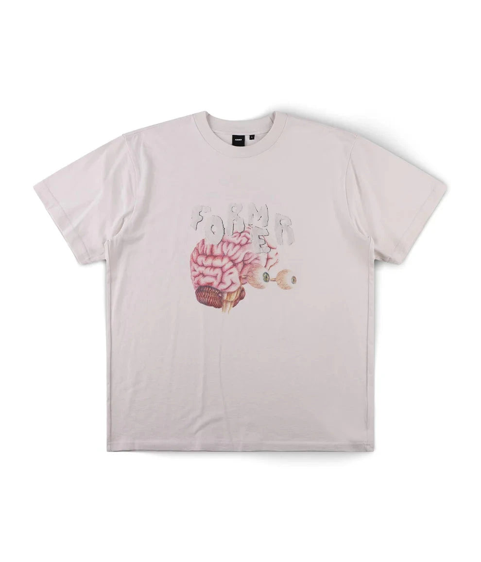 FORMER Awake Shrunken T-Shirt Bone Men's Short Sleeve T-Shirts Former 