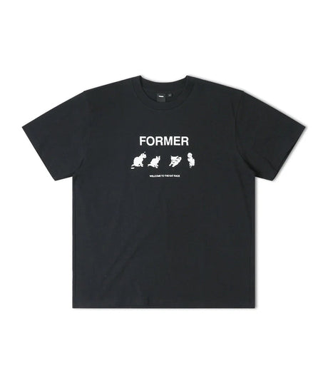 FORMER Kitty Litter T-Shirt Black Men's Short Sleeve T-Shirts Former 