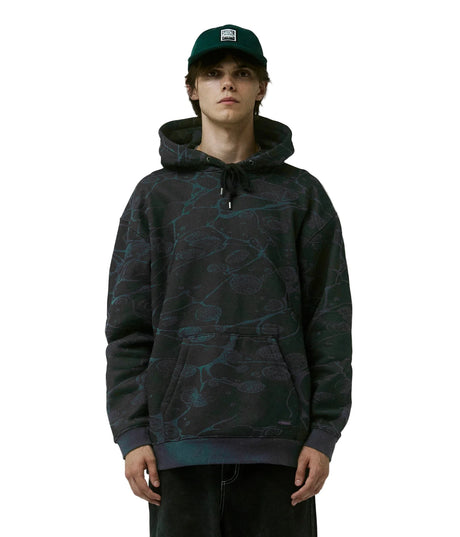 FORMER Global Mind Yardage Pullover Hoodie Black Men's Pullover Hoodies Former 